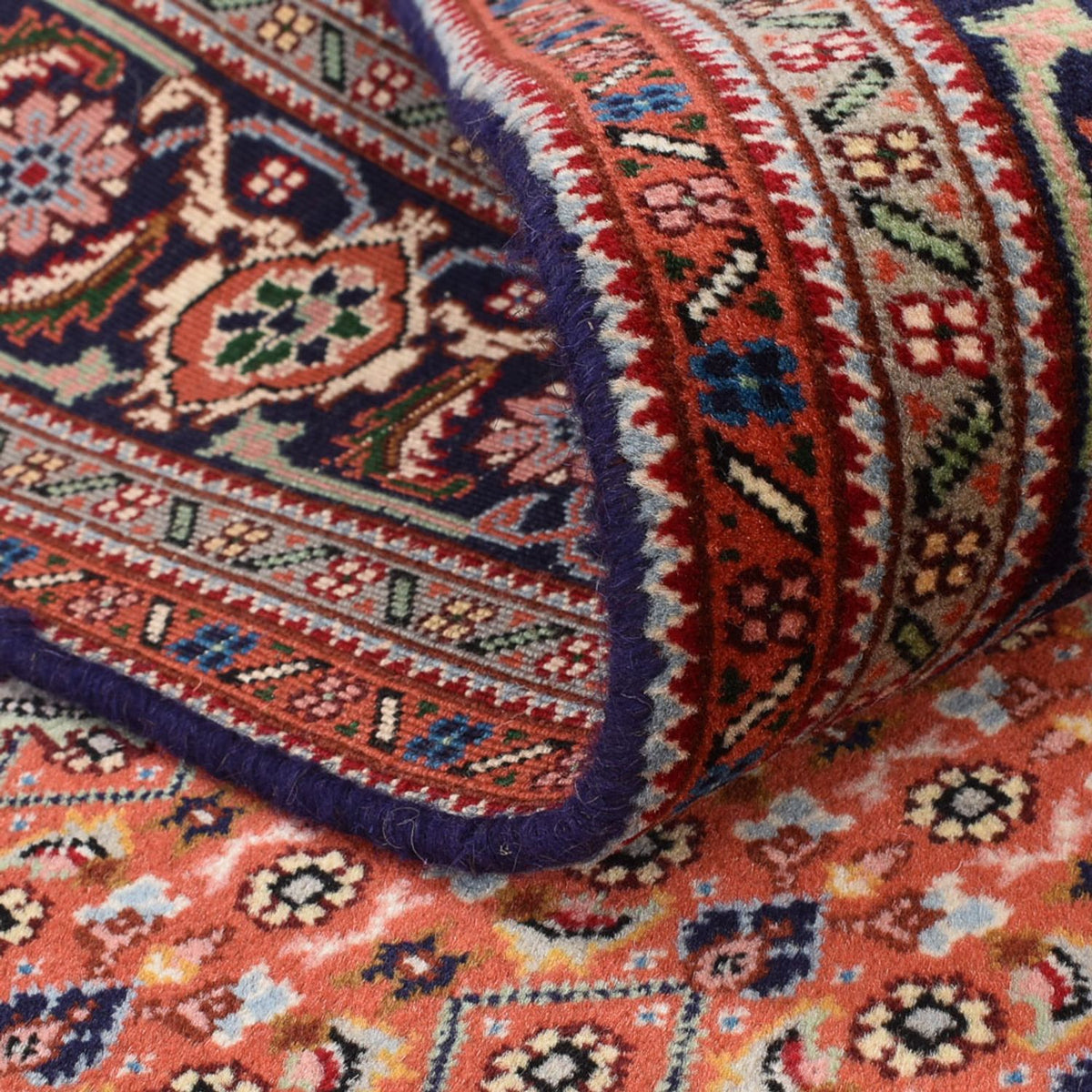 Persisk tæppe - Nomadisk - 288 x 200 cm - bordeaux rød