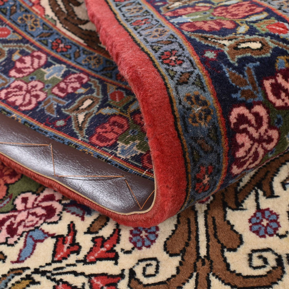 Løber Persisk tæppe - Bijar - 400 x 92 cm - beige