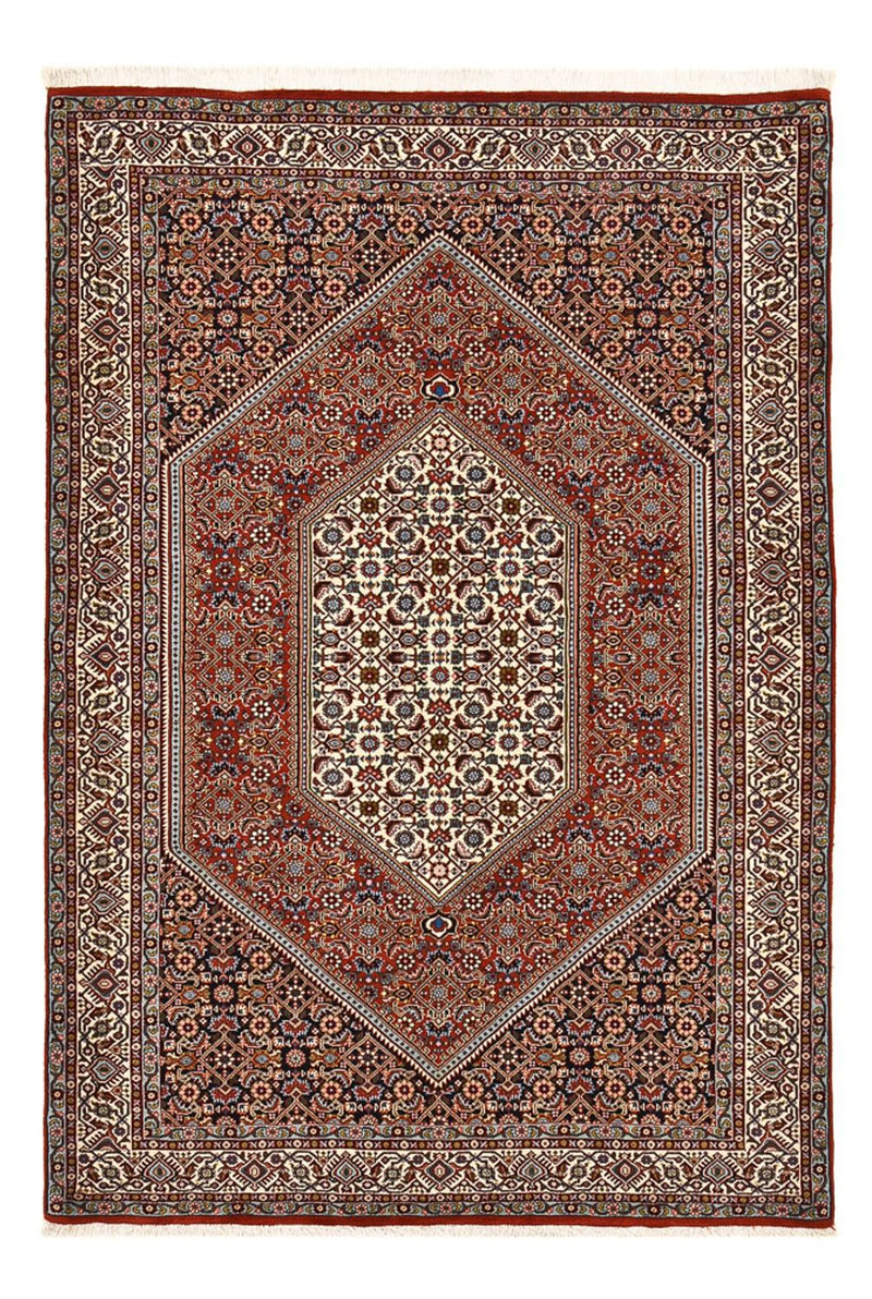 Persisk tæppe - Bijar - 214 x 147 cm - rust