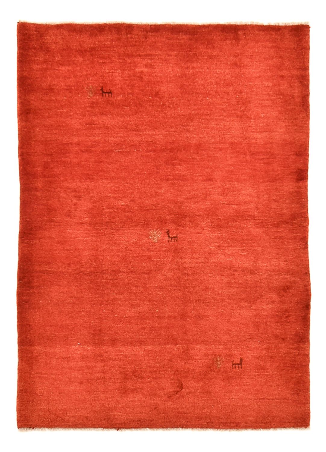 Gabbeh-tæppe - Persisk - 177 x 126 cm - rød