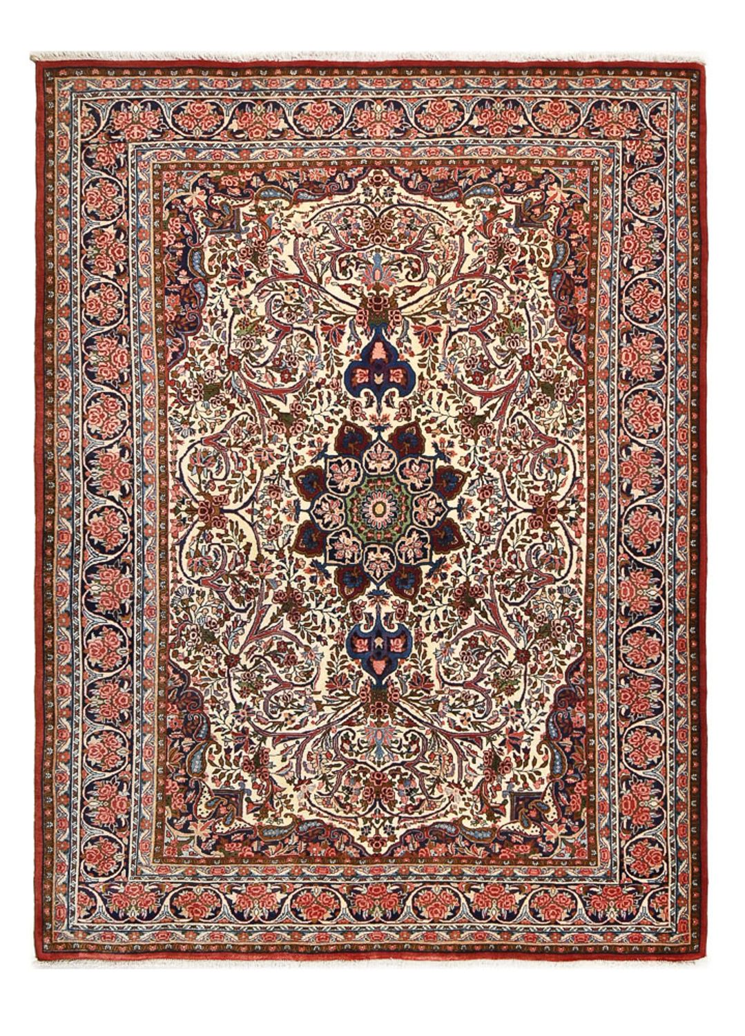 Persisk tæppe - Bijar - 285 x 210 cm - sand