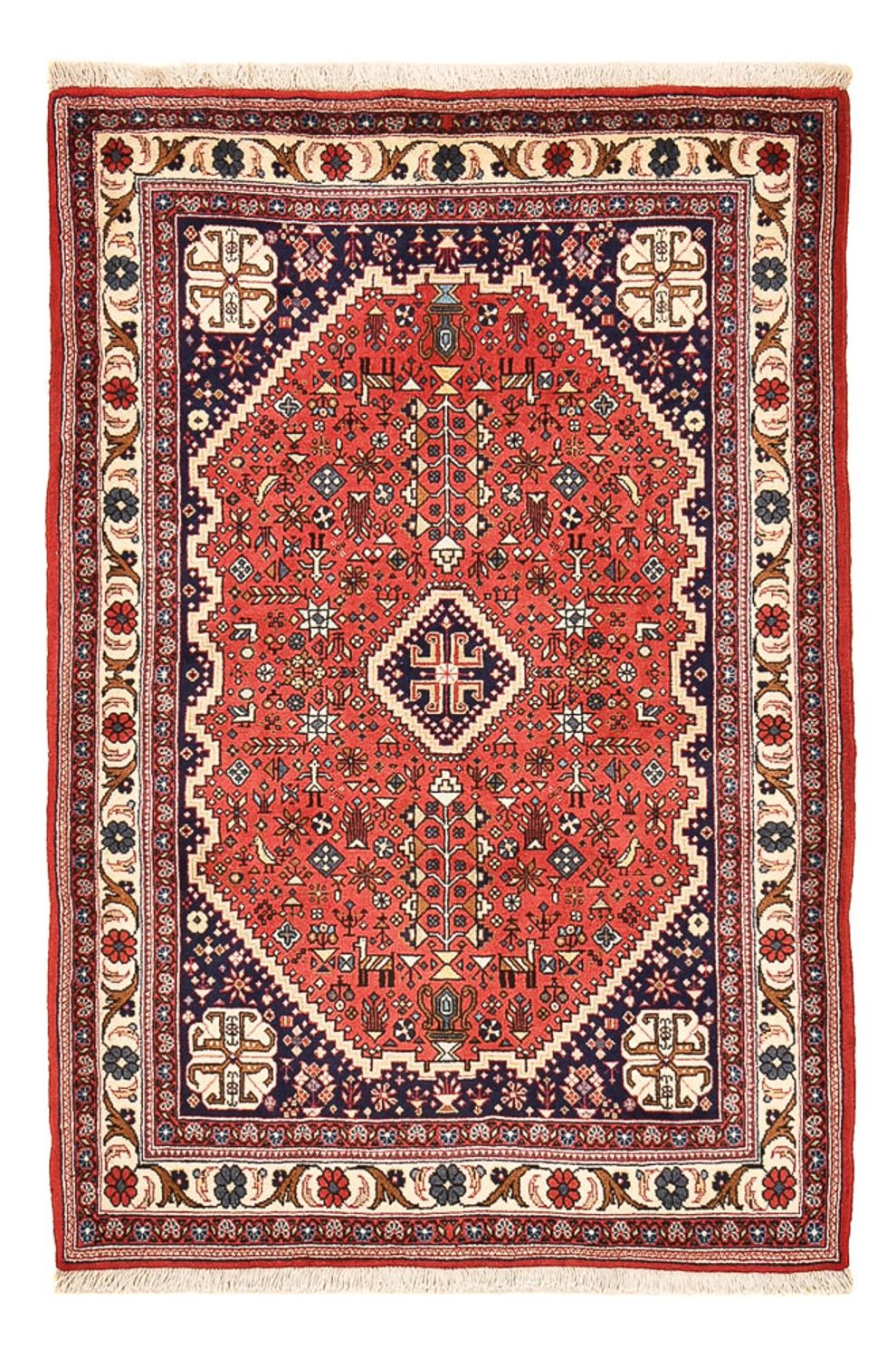 Persisk tæppe - Nomadisk - 160 x 100 cm - rød