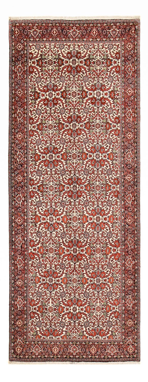 Løber Persisk tæppe - Bijar - 388 x 157 cm - rust