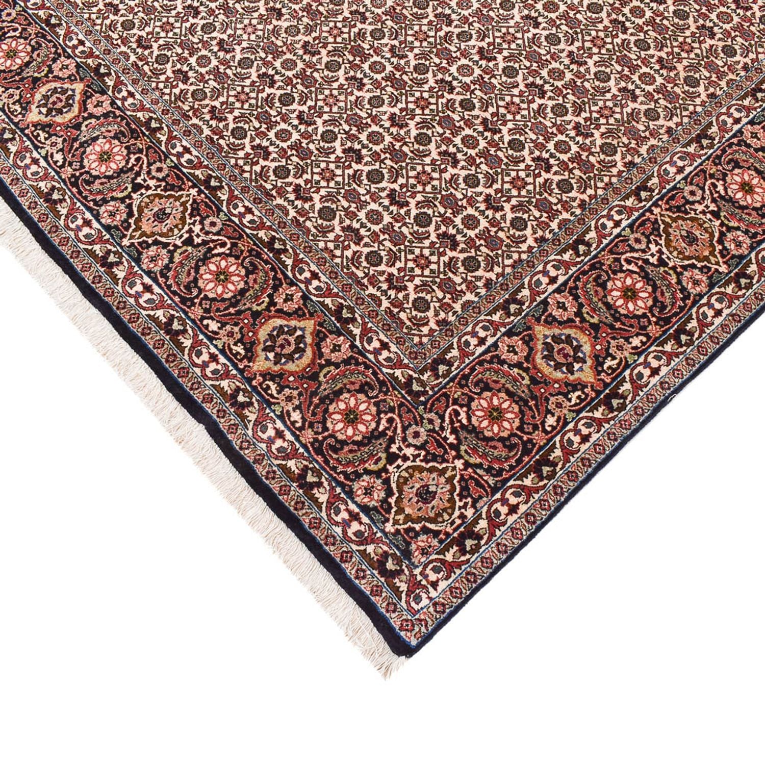 Persisk tæppe - Bijar oval  - 395 x 203 cm - rust