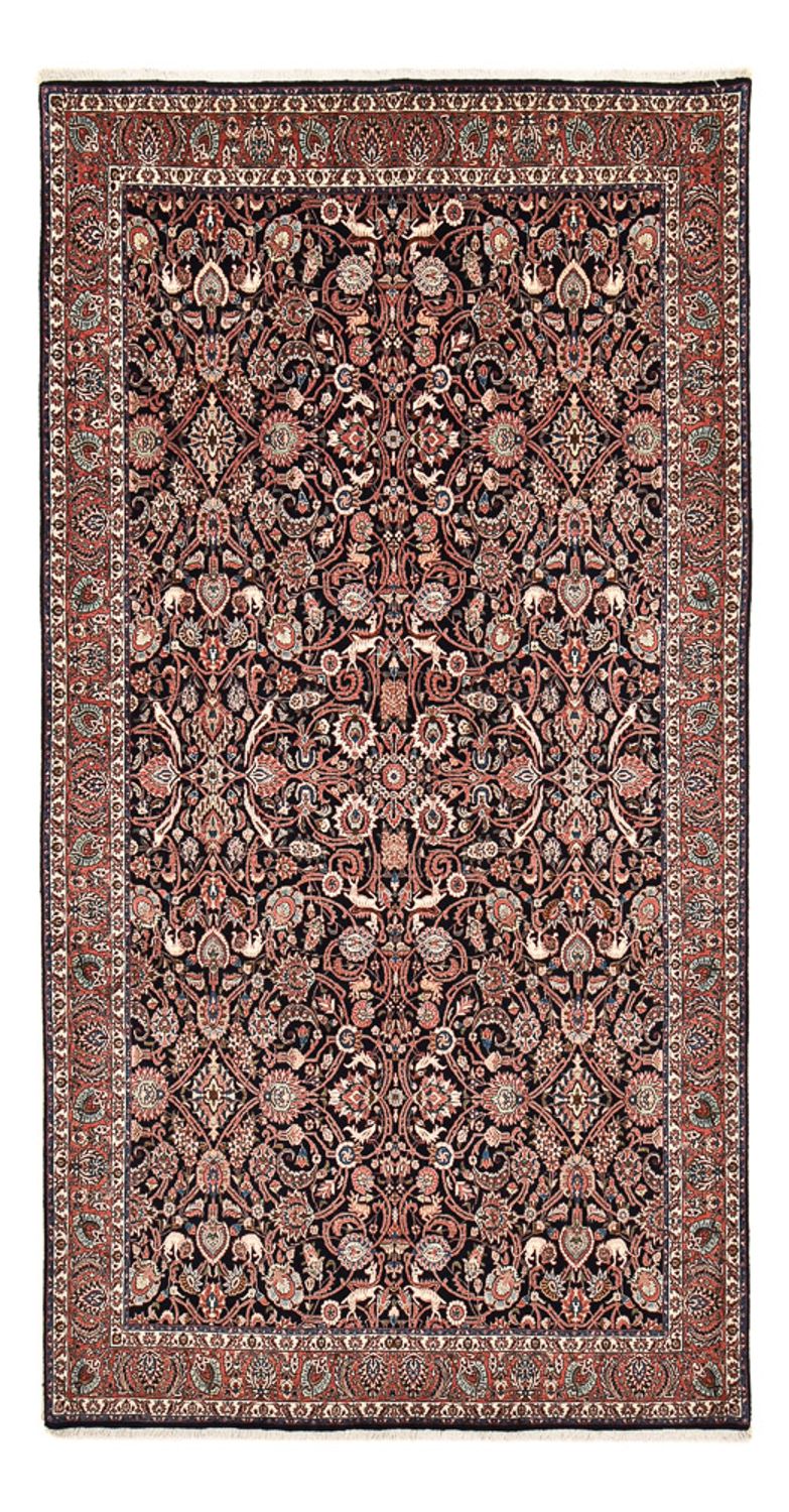 Persisk tæppe - Bijar - 370 x 202 cm - rust