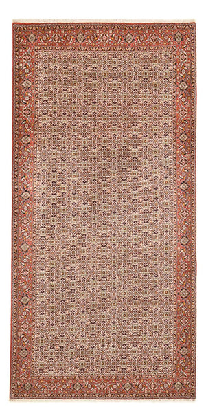 Løber Persisk tæppe - Bijar - 401 x 200 cm - rust