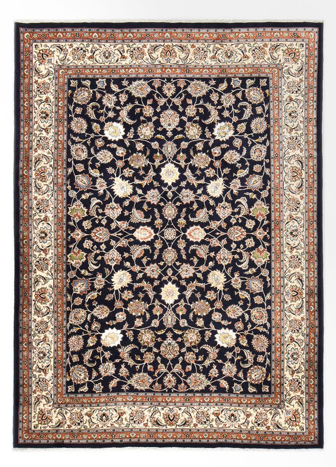 Persisk tæppe - Classic - Royal - 345 x 241 cm - mørkeblå
