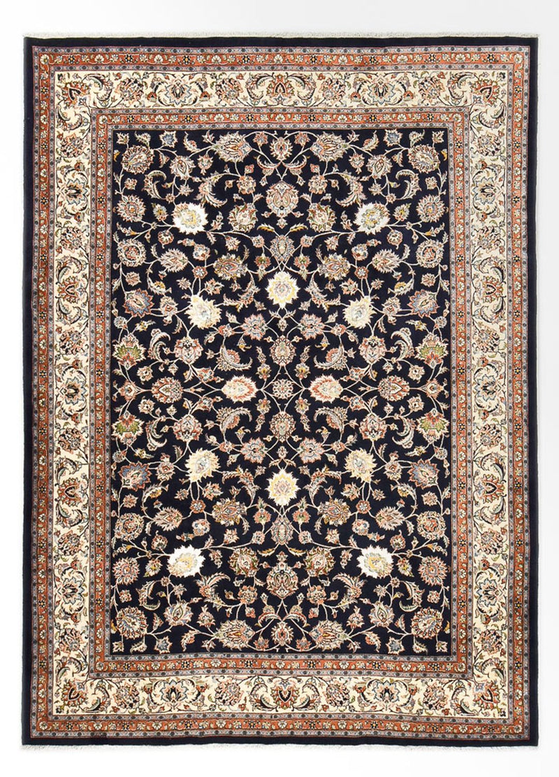 Persisk tæppe - Classic - Royal - 345 x 241 cm - mørkeblå