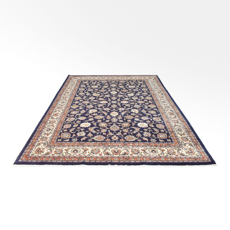 Persisk tæppe - Classic - Royal - 345 x 241 cm - mørkeblå