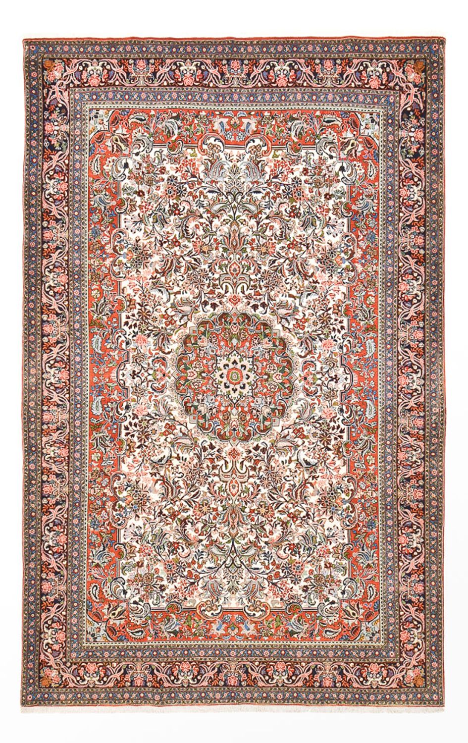 Persisk tæppe - Bijar - 346 x 217 cm - flerfarvet