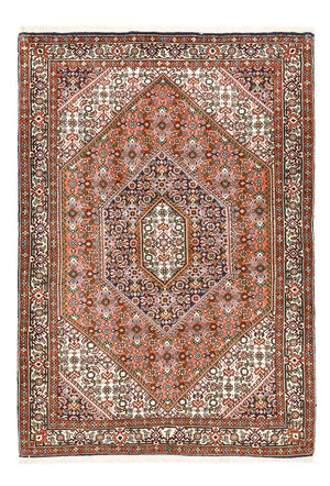 Persisk tæppe - Bijar - 158 x 107 cm - rust