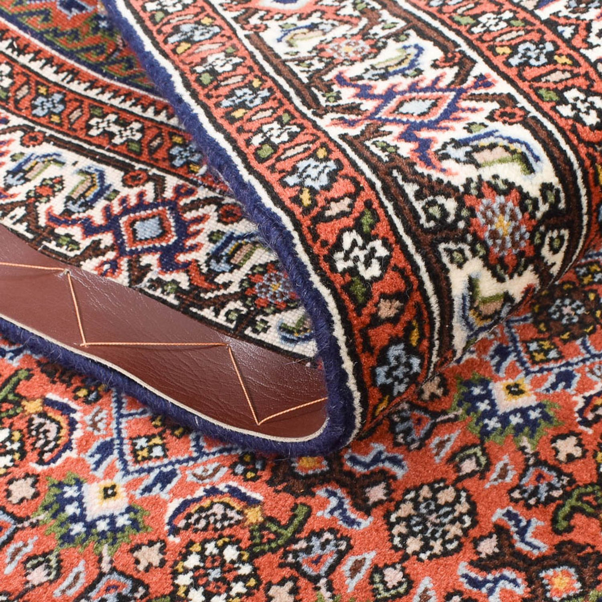 Persisk tæppe - Bijar - 158 x 107 cm - rust