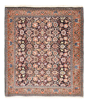 Persisk tæppe - Bijar - 143 x 125 cm - rust