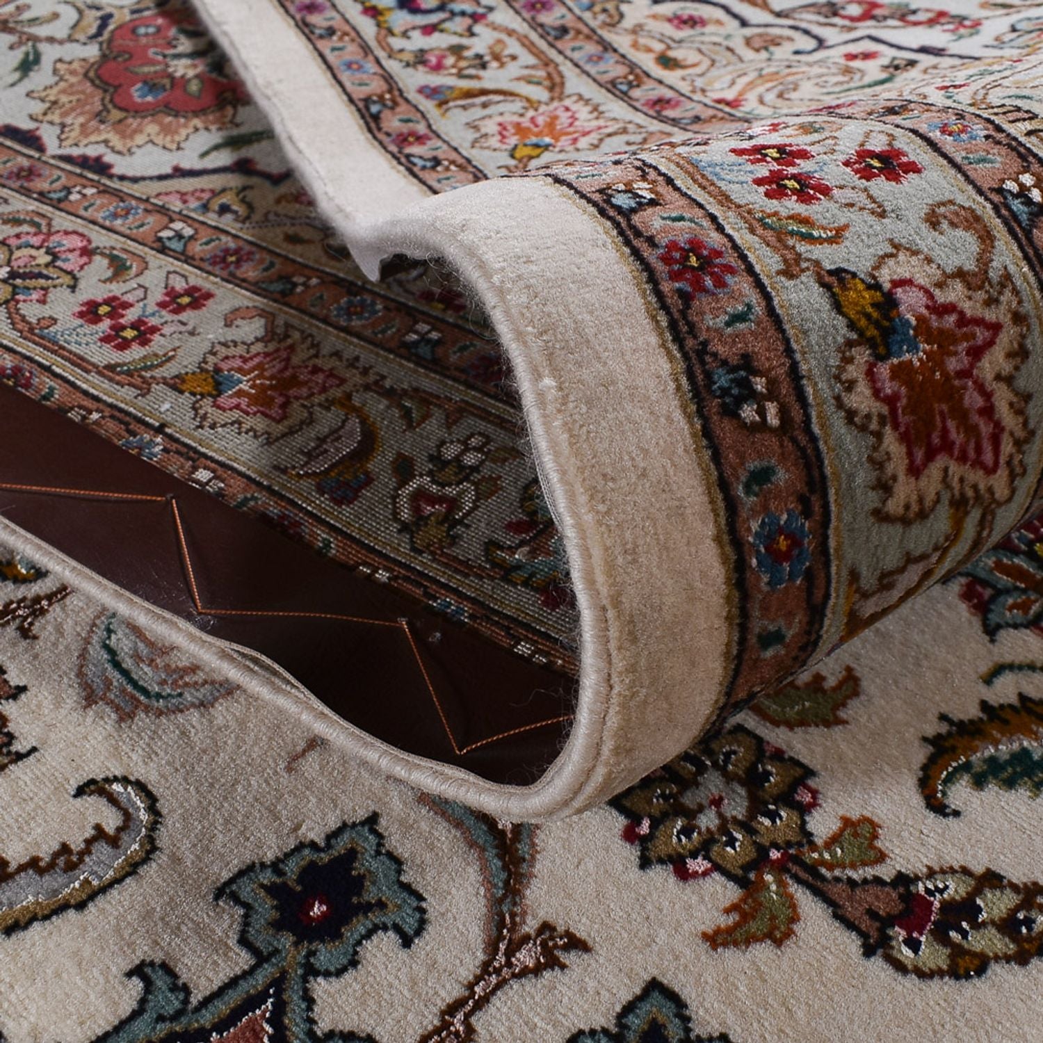Persisk tæppe - Tabriz - Royal - 502 x 304 cm - beige