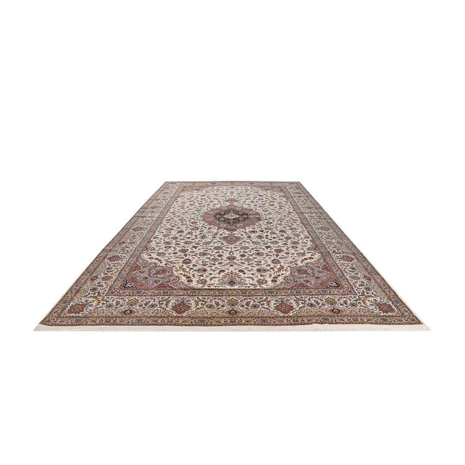 Persisk tæppe - Tabriz - Royal - 502 x 304 cm - beige