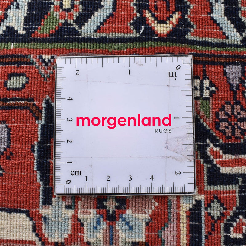 Persisk tæppe - Bijar - 246 x 201 cm - lilla