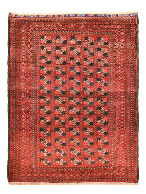 Baluch-tæppe - 124 x 95 cm - rød