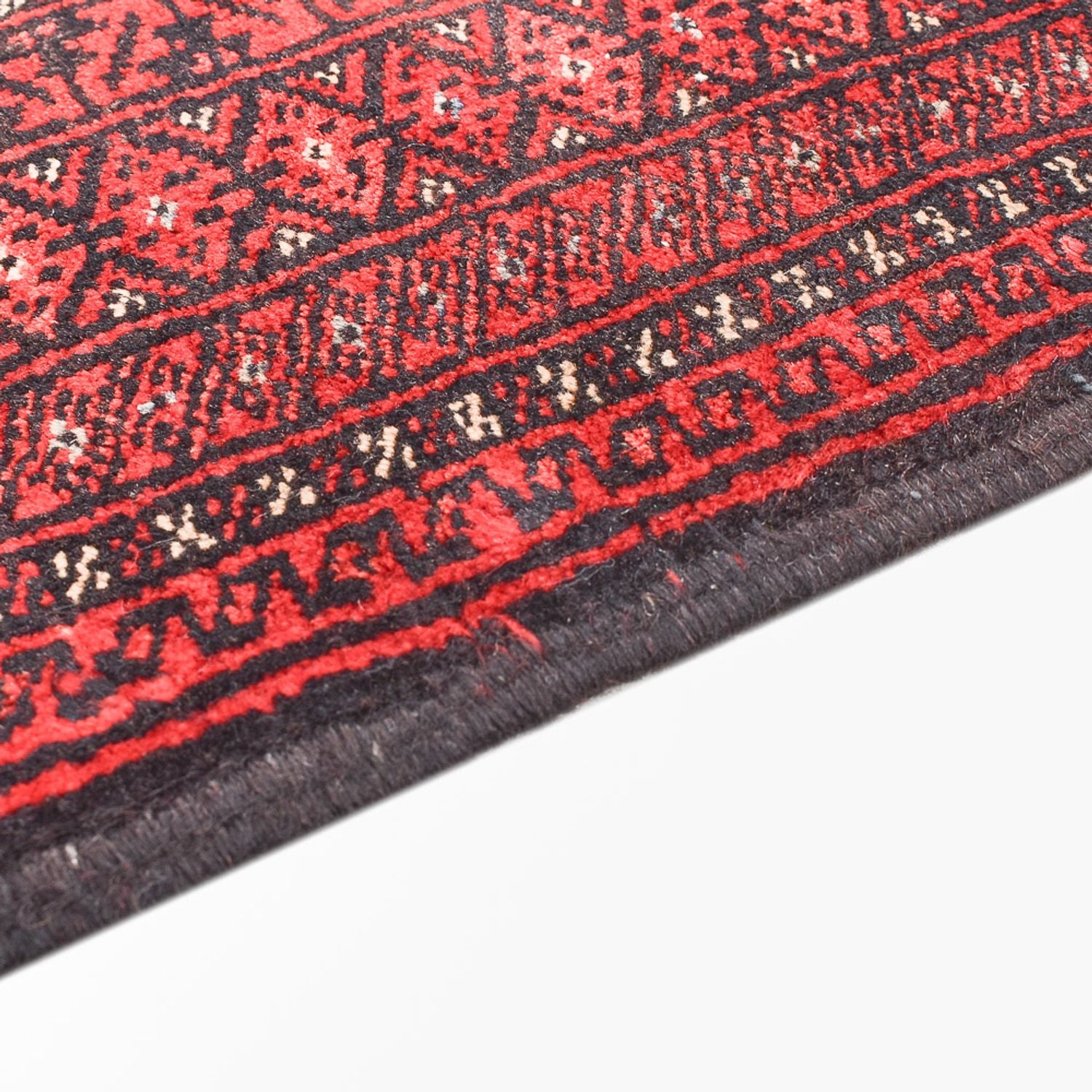 Baluch-tæppe - 124 x 95 cm - rød