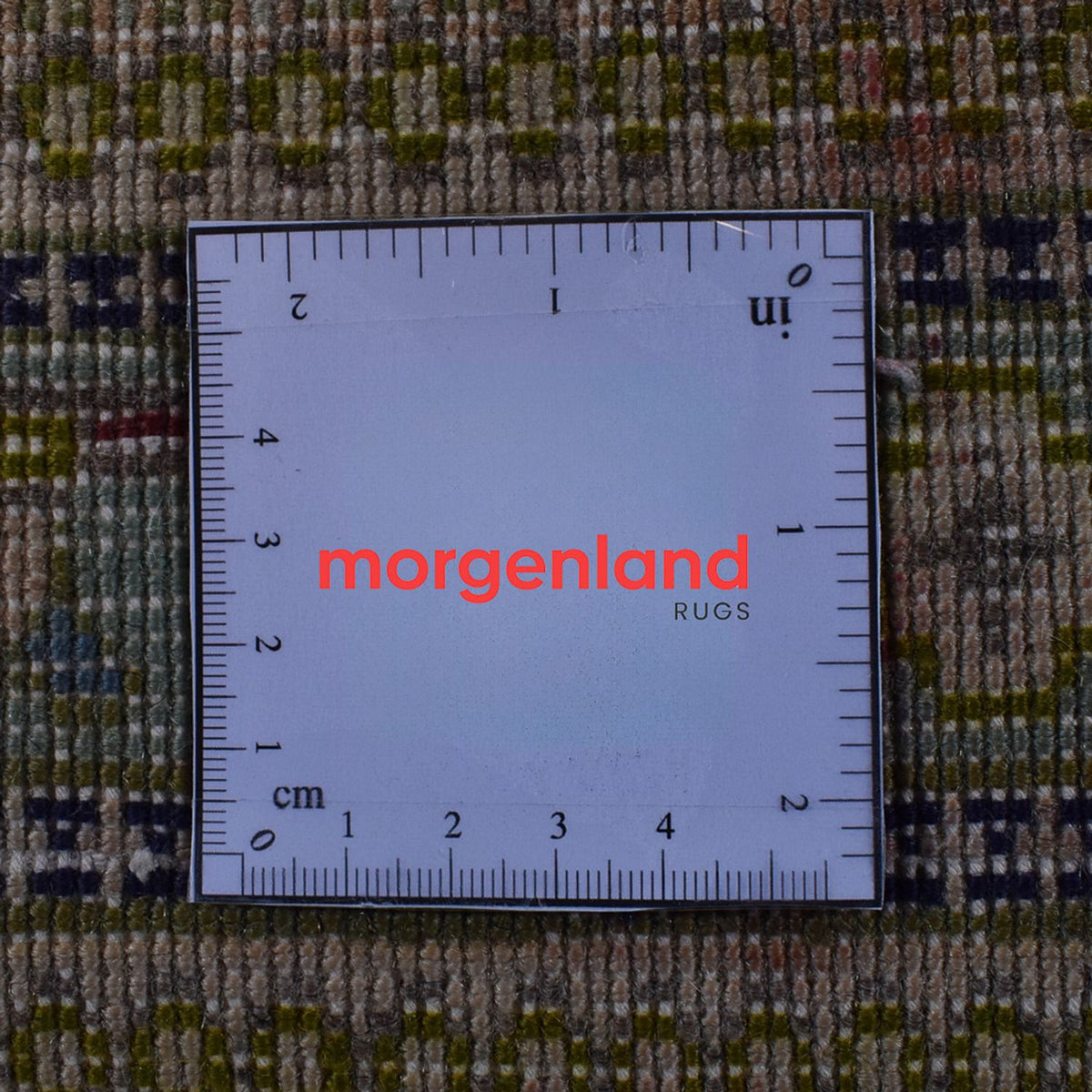 Persisk tæppe - Classic - 410 x 298 cm - olivengrøn