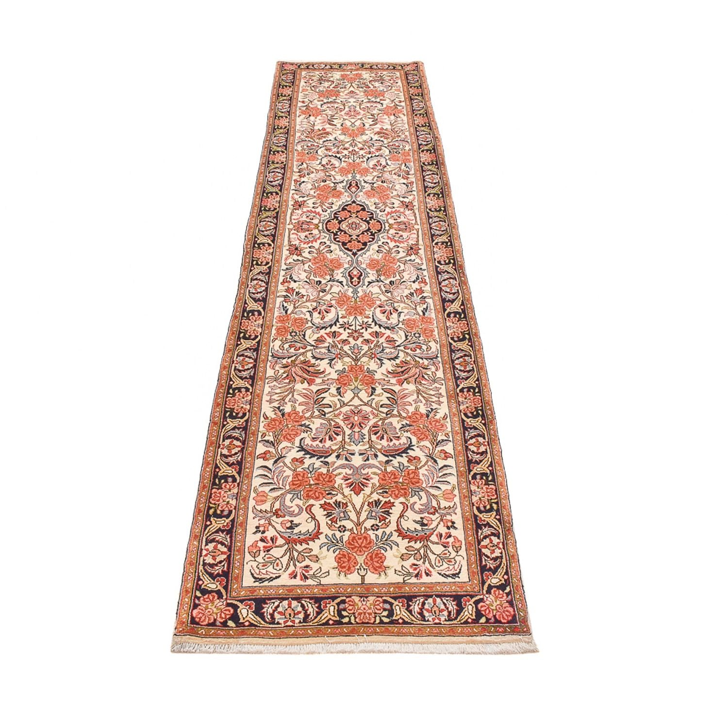 Løber Persisk tæppe - Bijar - 313 x 76 cm - beige