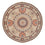 Persisk tæppe - Tabriz - Royal rundt  - 312 x 312 cm - beige