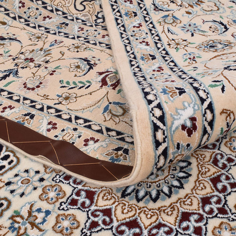 Persisk tæppe - Nain - Premium - 292 x 195 cm - creme