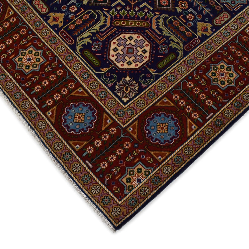 Persisk tæppe - Nomadisk - 298 x 205 cm - vin rød