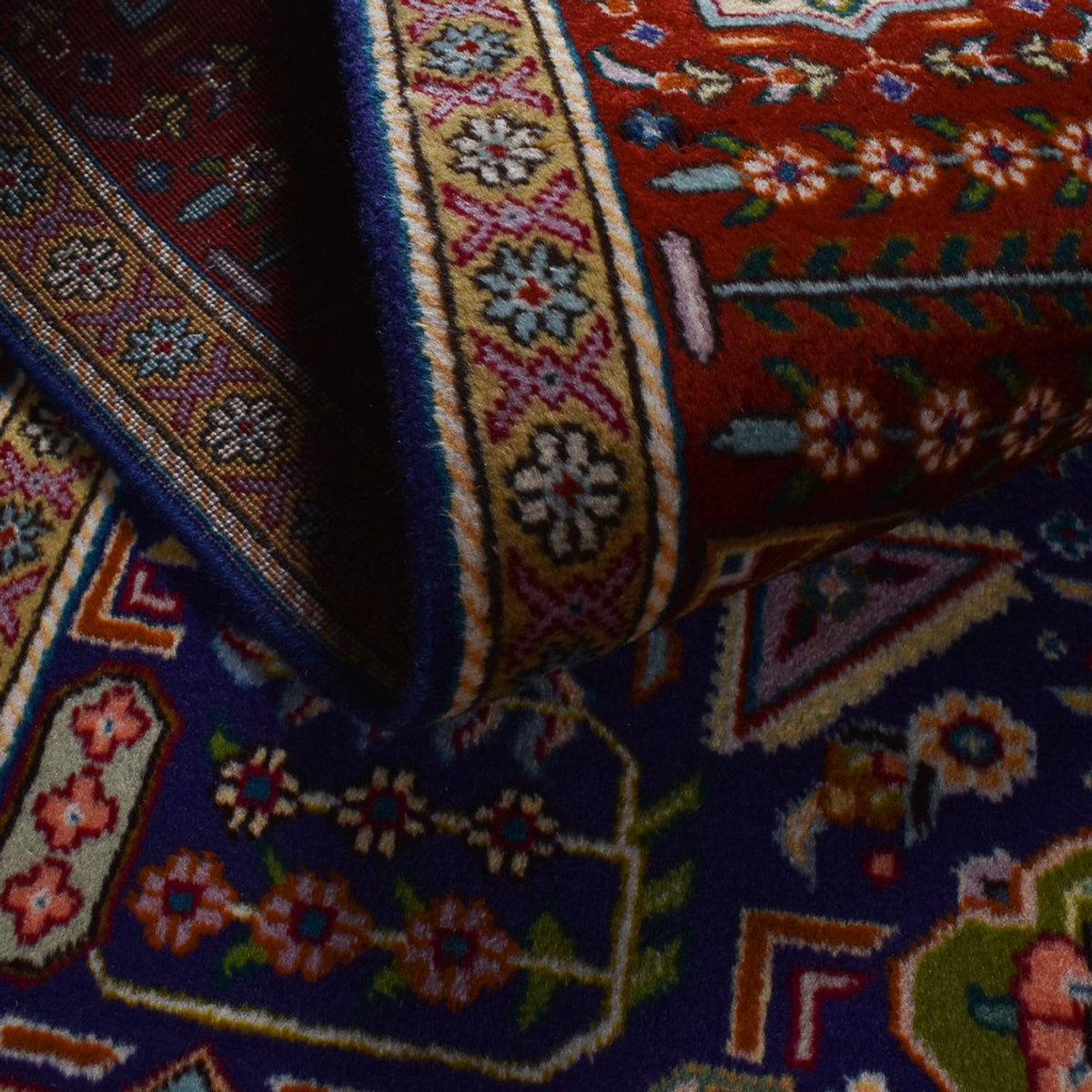 Persisk tæppe - Nomadisk - 298 x 205 cm - vin rød