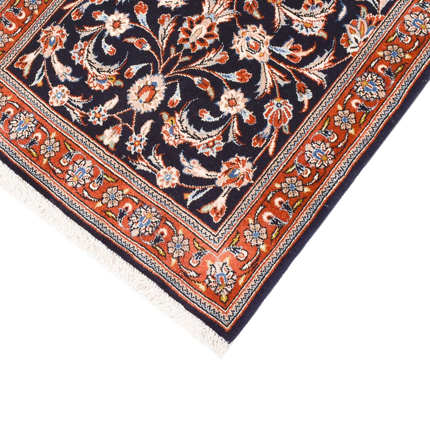 Løber Persisk tæppe - Classic - 333 x 74 cm - mørkeblå