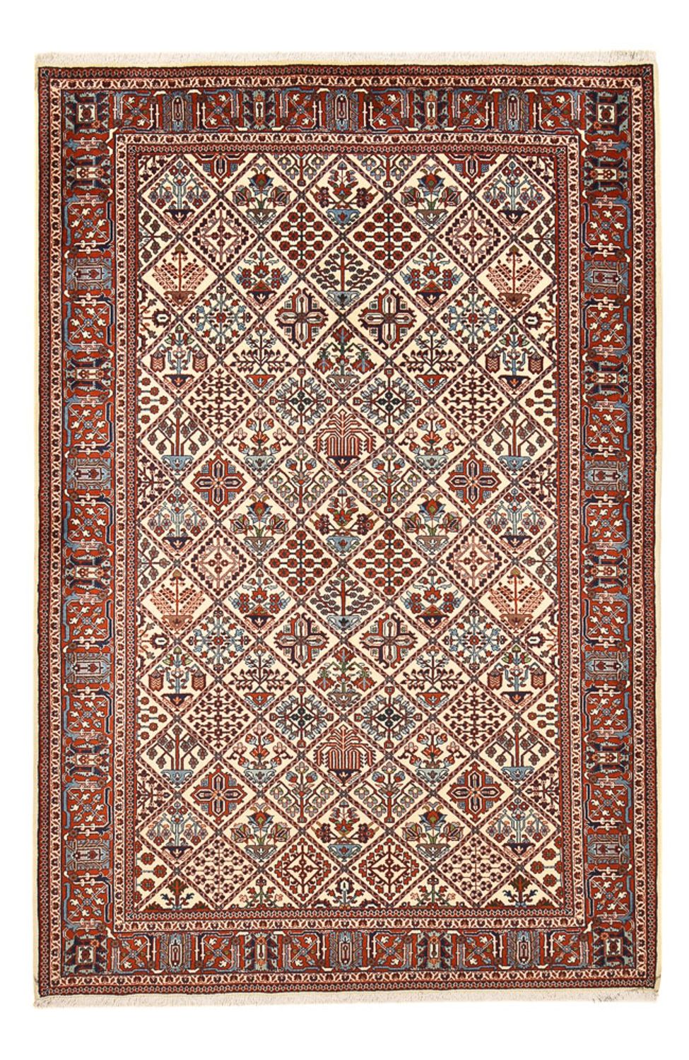 Persisk tæppe - Nomadisk - 253 x 168 cm - rust