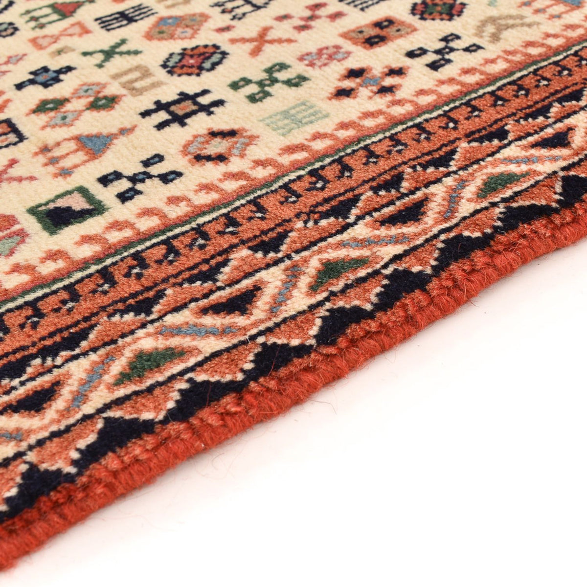 Løber Persisk tæppe - Nomadisk - 292 x 66 cm - beige