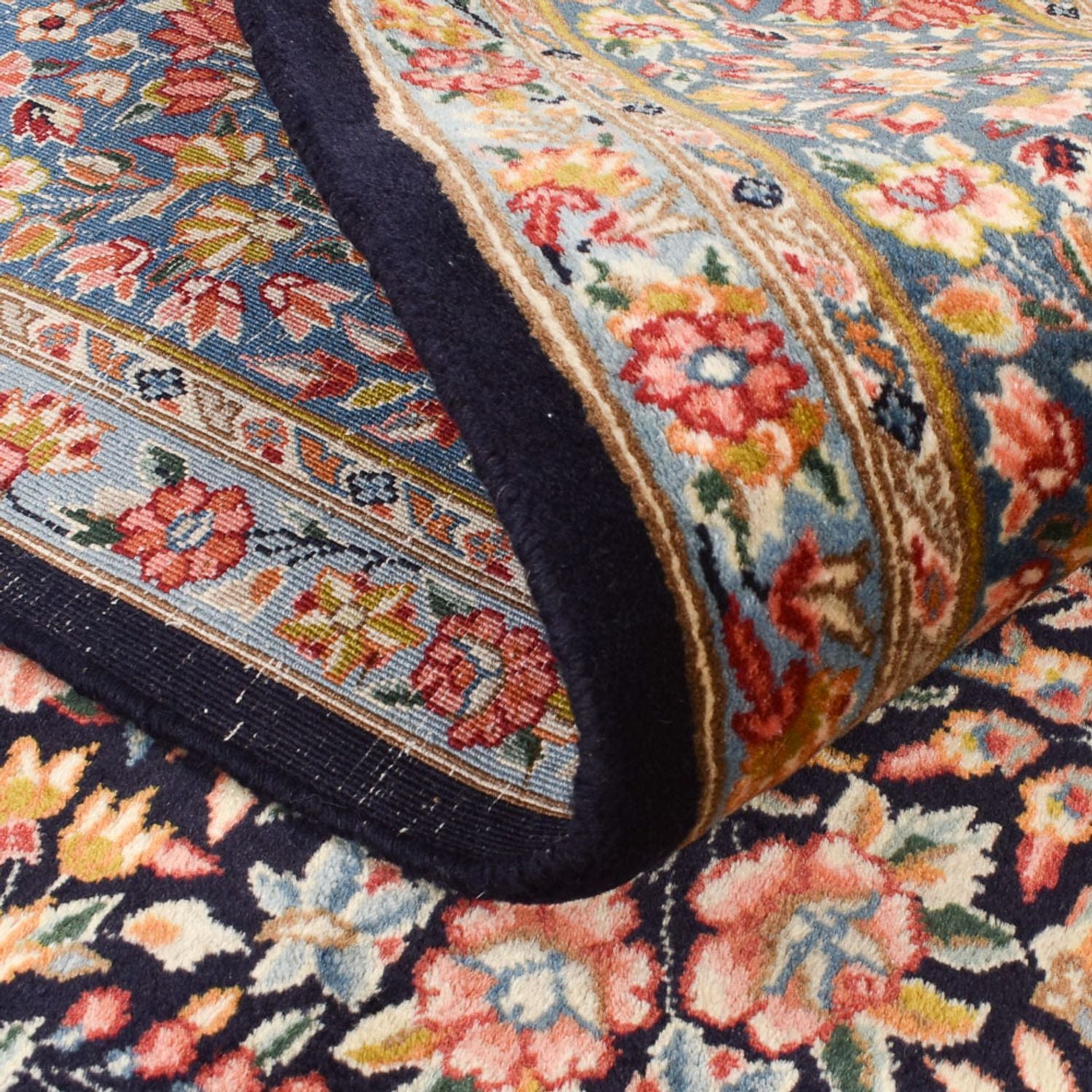 Persisk tæppe - Royal - 245 x 175 cm - mørk beige
