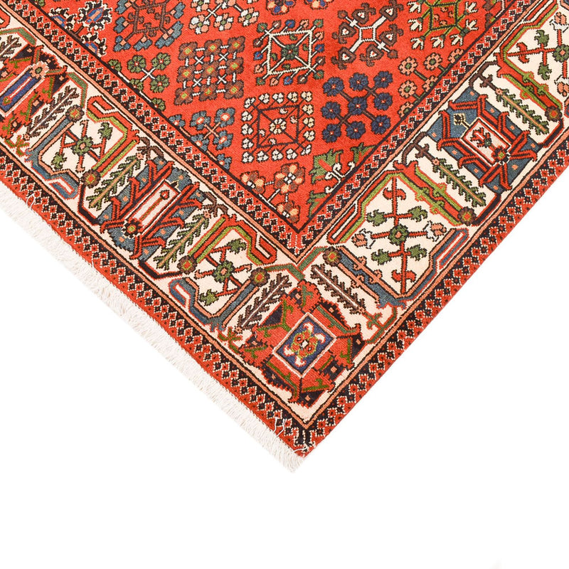 Persisk tæppe - Nomadisk - 218 x 135 cm - lysrød