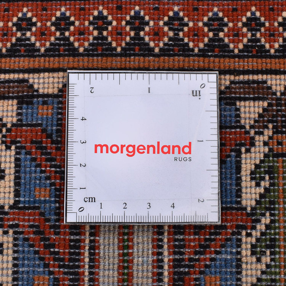 Persisk tæppe - Nomadisk - 218 x 135 cm - lysrød