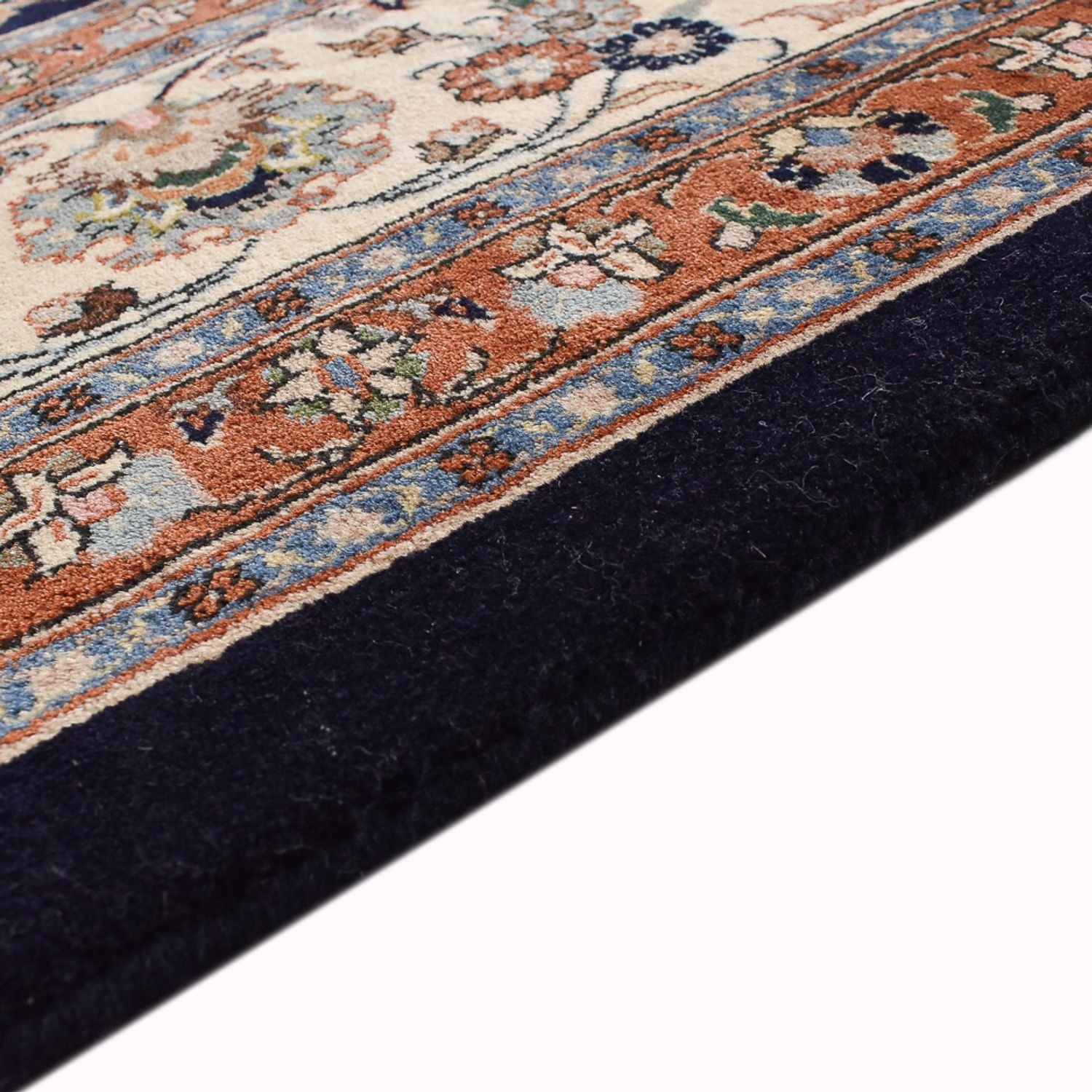 Persisk tæppe - Classic - Royal - 350 x 254 cm - mørkeblå