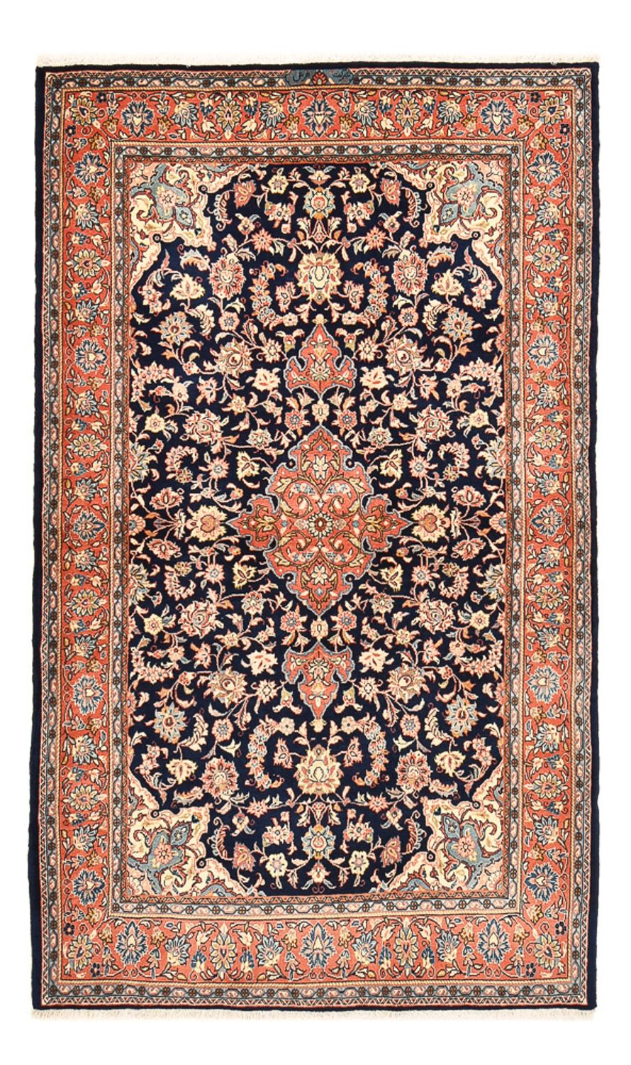 Persisk tæppe - Keshan - 234 x 143 cm - mørkeblå