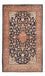Persisk tæppe - Keshan - 234 x 143 cm - mørkeblå