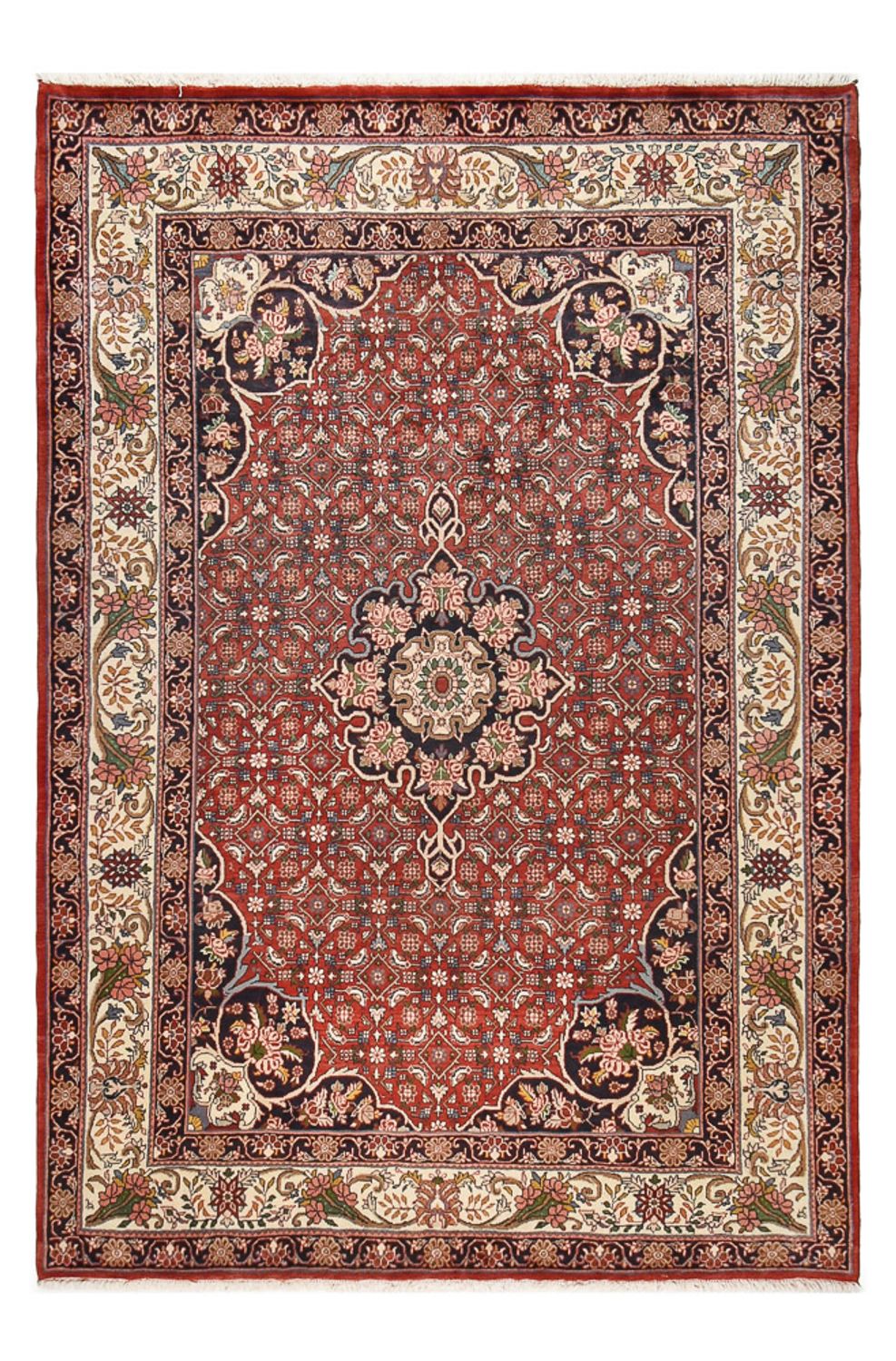 Persisk tæppe - Bijar - 300 x 204 cm - rust