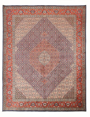 Persisk tæppe - Tabriz - Royal - 392 x 310 cm - rust