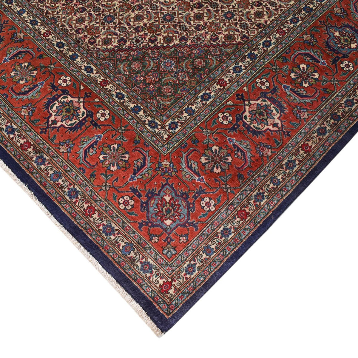 Persisk tæppe - Tabriz - Royal - 392 x 310 cm - rust