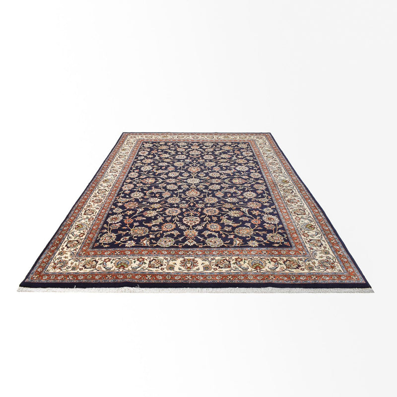 Persisk tæppe - Classic - Royal - 338 x 243 cm - mørkeblå