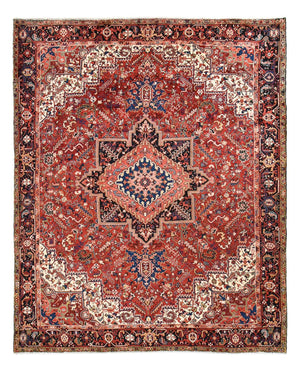 Persisk tæppe - Nomadisk - 373 x 300 cm - rød