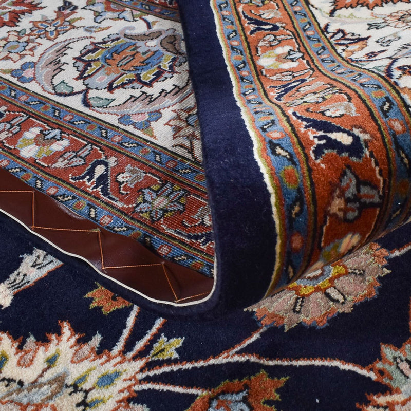 Persisk tæppe - Classic - Royal - 345 x 246 cm - mørkeblå