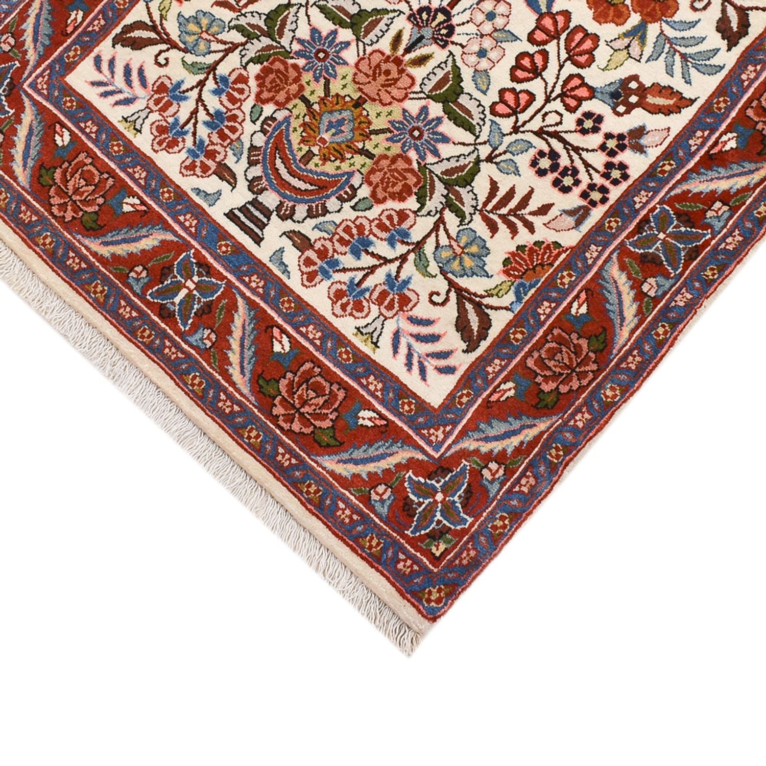 Løber Persisk tæppe - Bijar - 313 x 75 cm - beige