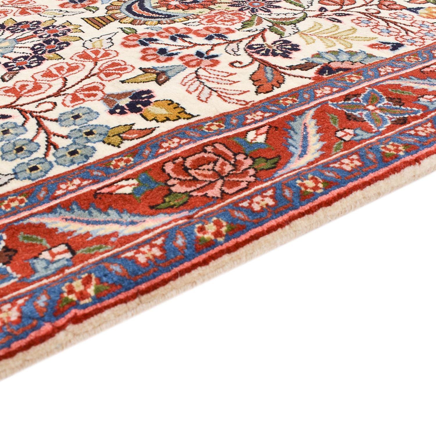 Løber Persisk tæppe - Bijar - 313 x 75 cm - beige