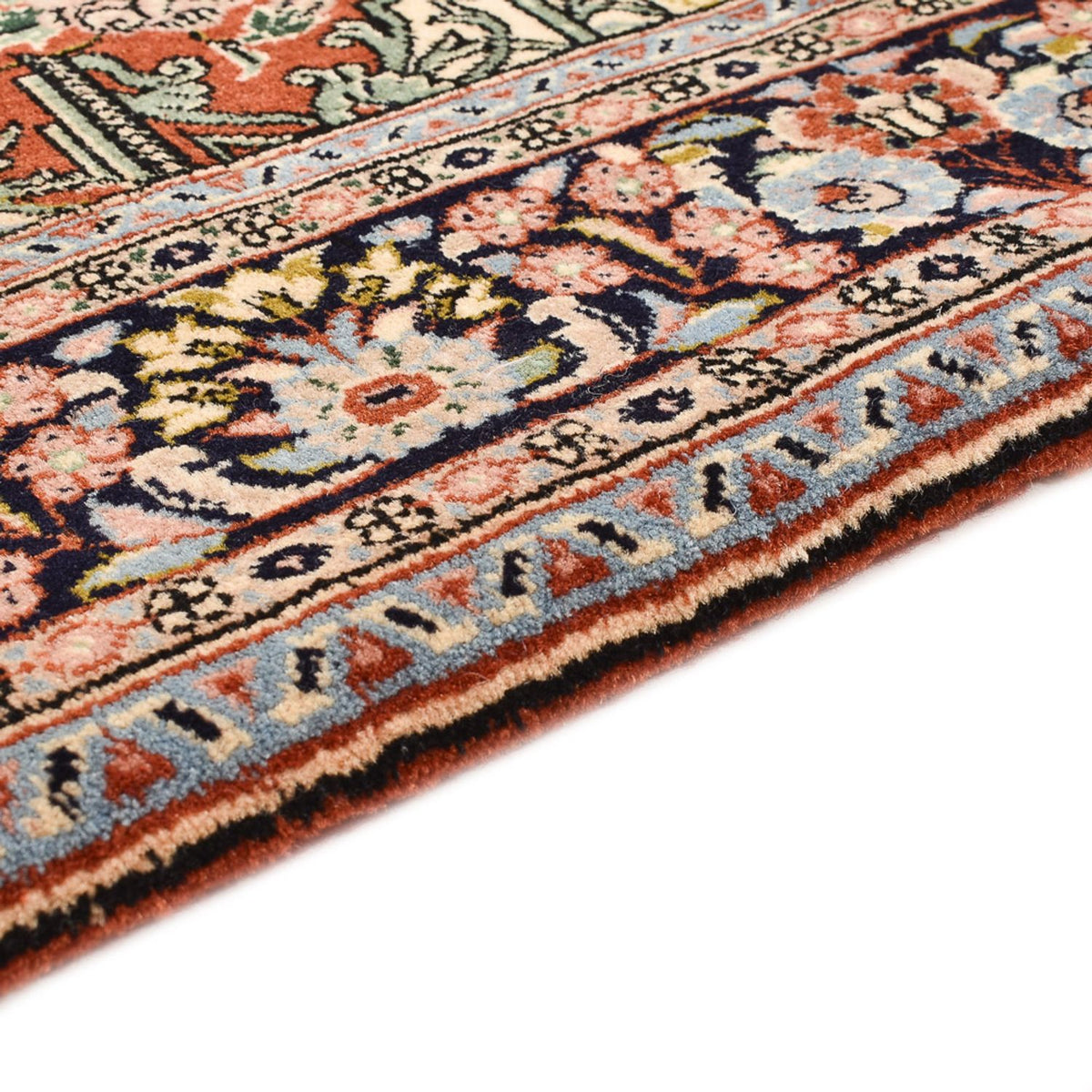 Qom Tæppe 115x160cm - Persisk tæppe