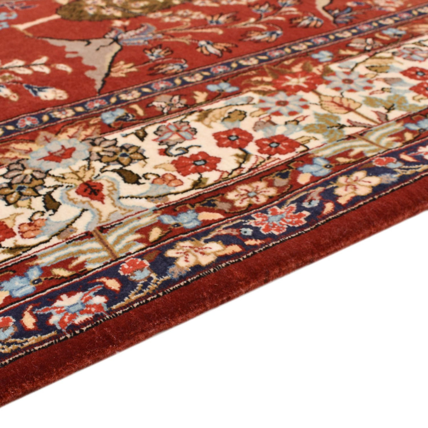 Qom Tæppe 203x138cm - Persisk tæppe