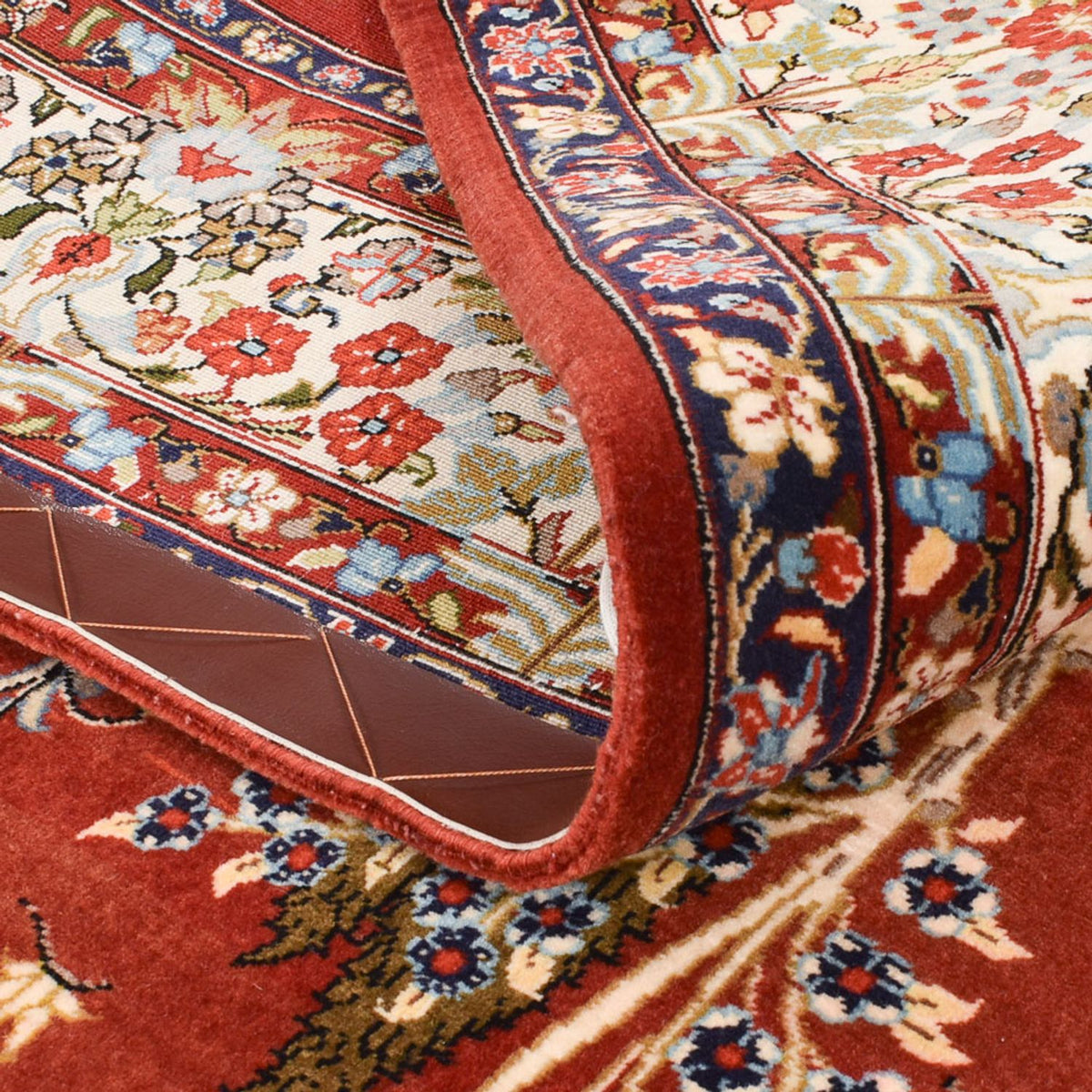 Persisk tæppe - Ghom - 203 x 138 cm - flerfarvet