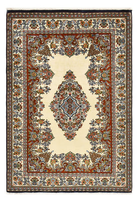 Persisk tæppe - Ghom - Royal - 188 x 130 cm - lys beige