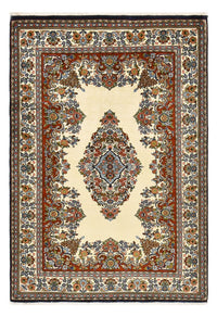 Persisk tæppe - Ghom - Royal - 188 x 130 cm - lys beige